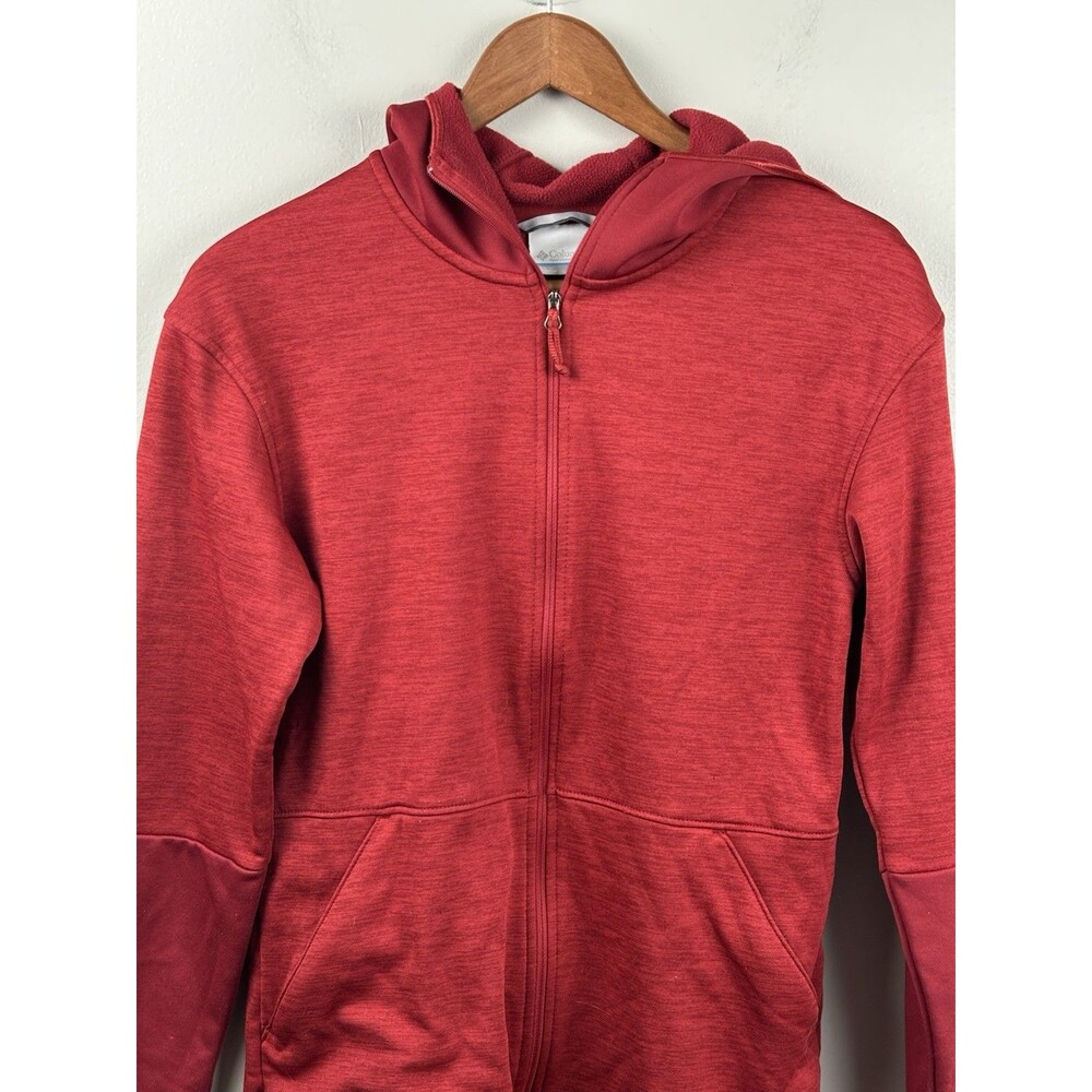 Columbia Sportswear Company Women's Full Zip Hoodie Red Size Small
